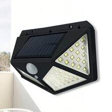 1 Pc Luzes Solares Decorativas Para Exterior Sem Cabos Poupe Energia Facil Montagem Longa Duracao - Estrela - Visão 1