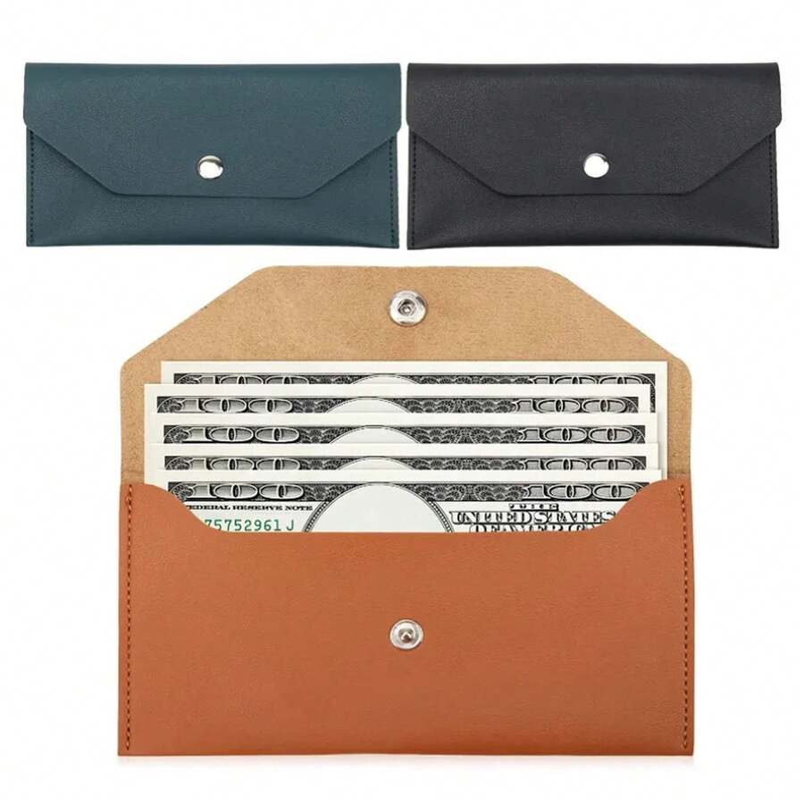 Men Wallet & Check Holder - Blue - View 1