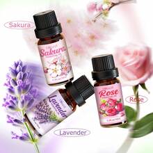 Hllozzi Floral Scent Essential Oil Gift Set Featuring Six Rich, Long-Lasting Floral Fragrances. Designed For Women And Floral Scent Enthusiasts, These Oils Are Suitable For Use In Car Diffusers; An Ideal Choice For Holiday Gifts. - Floral Gift Set - View 6