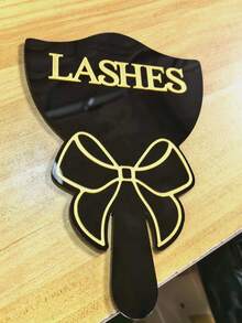 Personalized Eyelash Extension Mirror Props, Customized 3D Handheld Mirror Social Media Props, …Customized Eyelash Technician Props, Customized Eyebrow Technician Props, Customized Logo Mirror, Personalized Gifts, Aestheti - Multicolor - View 8