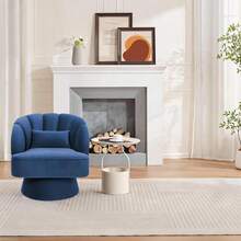 Kselythan Sofas & Couches - Navy Blue - View 1
