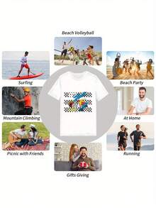Men T-Shirts - 白色 - 查看 2