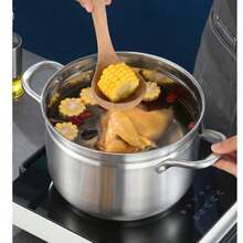 Stainless Steel Steamer Home Use 2026 New Model Glass Lid Soup Pot One-Piece Steamer Rice Cooker - View 10