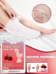 5 Pasang Masker Kaki Eksfoliasi, Kaus Kaki Kaki Pengelupas dengan Lidah Buaya, Krim Pelembap Kaki - View 8