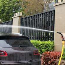1pc High Pressure Spray Wash Gun Garden Hose Nozzle Car Cleaning Tool Kit Automatic Wash Gun - 1pc Nozzle - View 5