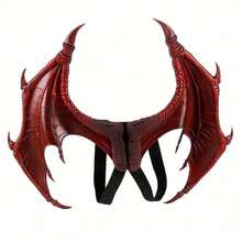 Halloween Horror Demon Dragon Wings - Cartoon Style Dragon Prop, Suitable For Adult Performance And Party Costume - Multicolor - View 9
