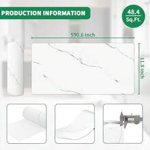 Vinyl Flooring - White Marble - View 3