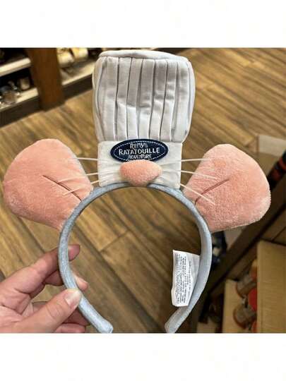 "Ratatouille" Themed Headband, Soft Pink, Suitable For Theme Parties, Party Decoration Headband, Fun Photo Prop, Halloween Costume