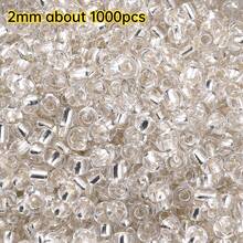 1000pcs Shiny Charm Czech Glass Seed Beads For DIY Jewelry Making Bracelet Necklace Earring Sewing Craft Accessories - Millet Pearl - View 20