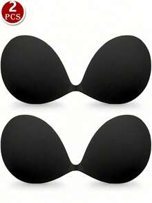1/2 Bra Olahraga Elastis Tanpa Tali Bahu, Bra Tak Terlihat, Cocok untuk Yoga dan Pakaian Malam Formal - MultiWarna - View 15