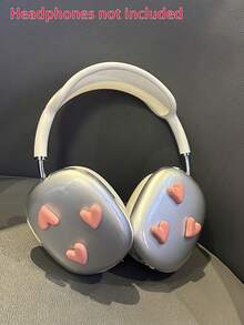 Casing Pelindung Earphone Desain Hati Transparan Gaya Romantis yang Lucu, Cangkang Pelindung Transparan Lembut Tahan Gores, Aksesori Digital, Casing Pelindung Earphone Multifungsi, Pelindung Headphone Over-Ear, Cocok untuk Headphone Over-Ear dan Earcup, Sempurna untuk Halloween, Natal, Kembali ke Sekolah atau sebagai Hadiah untuk Guru, Hadiah Luar Biasa untuk Penggemar Produk Elektronik - Beraneka warna - View 14