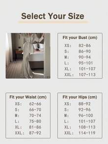 女士优雅纯色西装外套和半裙两件套 春季 - 灰色 - 查看 6