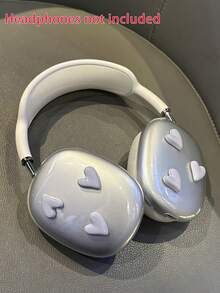 Casing Pelindung Earphone Desain Hati Transparan Gaya Romantis yang Lucu, Cangkang Pelindung Transparan Lembut Tahan Gores, Aksesori Digital, Casing Pelindung Earphone Multifungsi, Pelindung Headphone Over-Ear, Cocok untuk Headphone Over-Ear dan Earcup, Sempurna untuk Halloween, Natal, Kembali ke Sekolah atau sebagai Hadiah untuk Guru, Hadiah Luar Biasa untuk Penggemar Produk Elektronik - Beraneka warna - View 13