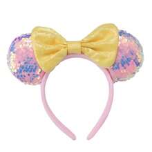 1pc Anime Cute Cartoon Themed Headband, Halloween Decoration, Christmas Decoration, Holiday Essential, Back To School Decoration, Amusement Park Decoration, With Cute Ear Design, Perfect For Cosplay, Shiny Party Essential, Suitable For Student Party, Costume Party, Cosplay, Theme Park And Travel, Perfect Gift For Birthday, Christmas, Anniversary And Holiday Gathering - Multi-color - View 9
