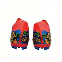 Sepatu Sepak Bola PUMA FUTURE 7 ULTIMATE X Neymar NJR MG (Paku Pendek Karet) untuk Lapangan Buatan, Tahan Lama, Unisex, Merah - Merah - View 4