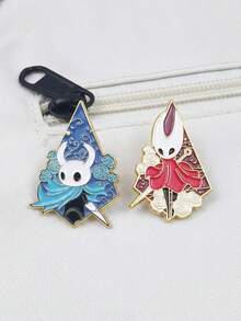 Hollow Knight Game Brooch - Cartoon Enamel Metal Brooch, Suitable For Backpack And Jacket Accessories - Multicolor - View 12