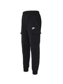 Nike Sportswear Club French Terry Men's Joggers - Black - View 6