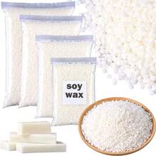 300/800/1200g 天然大豆蠟粒 DIY 預製大豆蠟芯 無煙香氛蠟燭手工製作原料 - 預設 - 查看 2