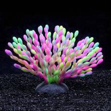 Soft Silicone Glow In The Dark Aquarium Coral Jewelry Soft Silicone And Realistic Color Change Glow In The Dark Creates Visual Effects That Are Easy To Place In The Aquarium Decoration - A - View 30