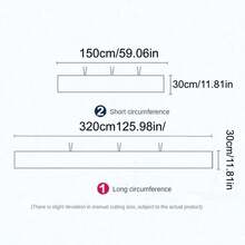 AIBOYING 2-Piece Solid Color Baby Bumper Guard, Multi-Color Breathable Mesh Crib Bedding Suitable For 4 Panels, Baby Shower Home Decor Gift, Children's Room Decoration, Children's Bedding Accessories - White - View 2