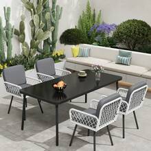 Patio Lounge Chair & Swing Chair - A - View 4