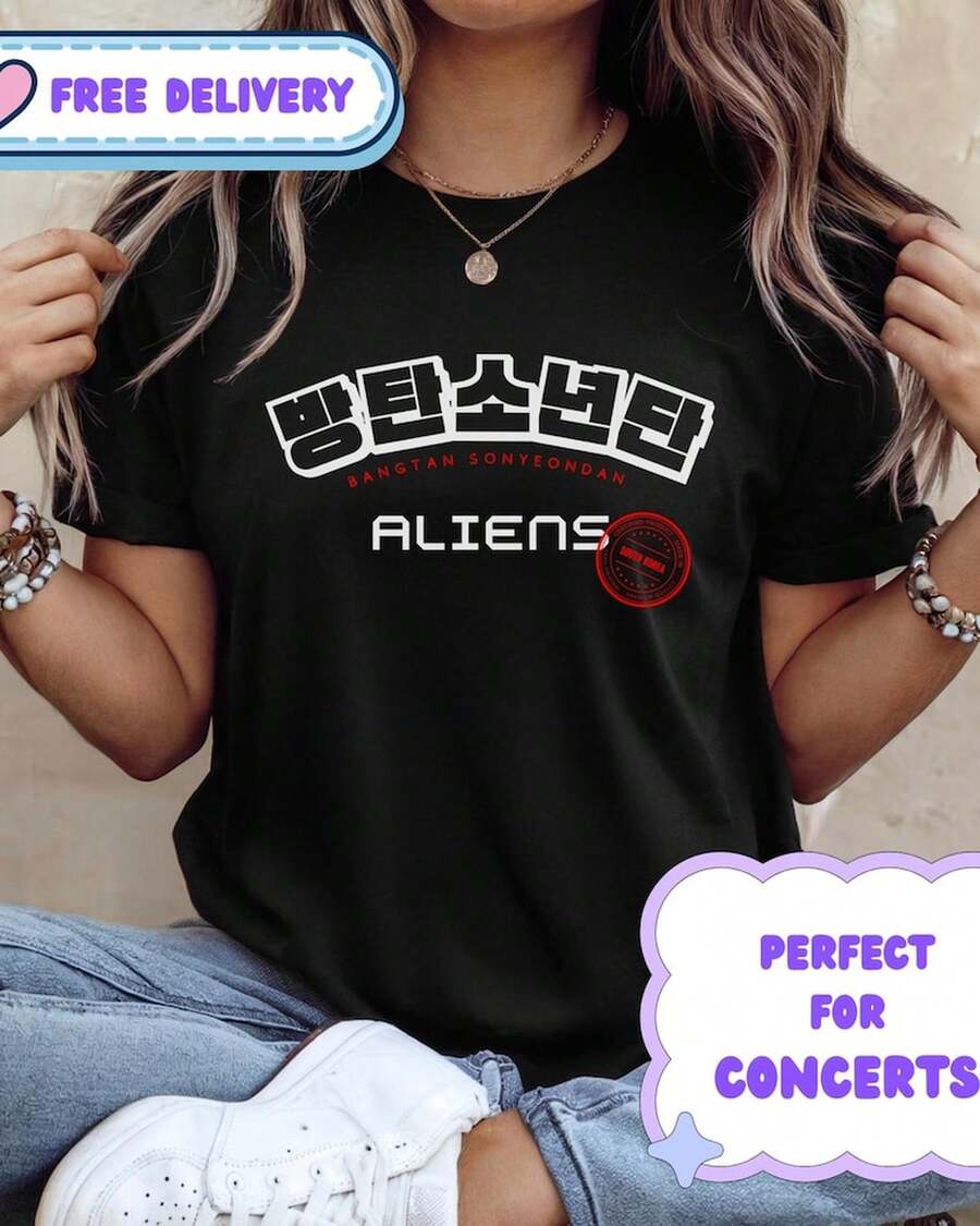 Women T-Shirts - 黑色 - 查看 1