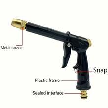 1pc High Pressure Spray Wash Gun Garden Hose Nozzle Car Cleaning Tool Kit Automatic Wash Gun - 1pc Nozzle - View 9