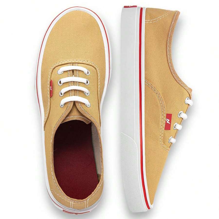 Women Casual Shoes - Khaki - View 1