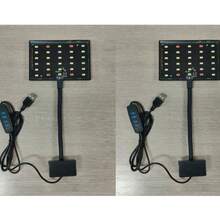 USB Interface LED Aquarium Light, Full Spectrum Aquatic Plant Growth Light, Fish Tank Light, Adjustable Brightness, 360° Rotation, Suitable For Freshwater/Saltwater Aquarium, Small Fish Tank, Promotes Plant And Fish Growth - Aquarium Lighting, Suitable For Aquarium Enthusiasts - Multicolor - View 14
