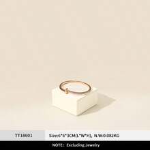 Oirlv Jewelry Metal Display Stand Set Watch And Bracelet Storage Stand Jewelry And Light Luxury Accessories Display Props - Beige - View 11