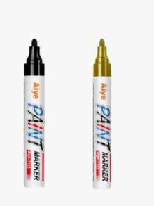 Professional Tombstone Marker Pen - Waterproof & Sun-Resistant Oil-Based Paint Pen, Suitable For Granite, Marble And Stone. Permanent Waterproof Ink For Cemetery Maintenance And Faded Inscription Restoration. Gardening Supplies Pen - Multicolor - View 8