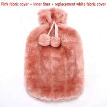 [Long-Lasting Warmth]2000ml Large Capacity Leak-Proof Hot Water Bottle, Reusable Fillable Warm Water Bag For Menstrual Cramps And Winter Heating - Multi-color - View 8