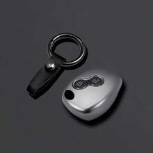 2 按鈕殼 Renault Clio Trafic Twingo Kangoo Master Modus Dacia Duster Sandero TPU 車用遙控鑰匙保護套 - 灰色tpu - 查看 7