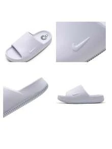 Women's Sports Sandals/Slides W NIKE CALM SLIDE 2.0 2026 Summer New Outdoor Casual Sandals IB7561-002 - Football Grey - View 6