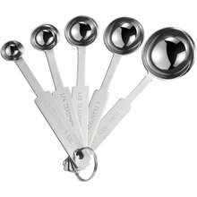 Stainless Steel Measuring Spoon Set, Measuring Tool Set, Graduated Coffee Baking Measuring Spoons, Kitchen Seasoning Measuring Spoon Set, Suitable For Baking And Cooking, Multi-Functional Coffee Spoon, Measuring Spoon - Multicolor - View 6