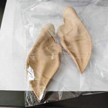 2件組萬聖節軟矽膠精靈耳，精靈惡魔女巫角色扮演服裝道具耳飾 - 多色 - 查看 5