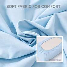 2 Sets Cool Breathable Full Pillowcase Set, Non-Slip Independent Pillowcase, Solid Color Easy To Put On, Soft And Skin-Friendly, Suitable For Hotel Use - View 4