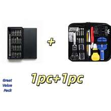 1pc Professional Watch Repair Tool Set, All-In-One Watch Battery Replacement And Band Link Remover Kit, Includes Watch Case Opener, Screwdriver, Tweezers And Portable Storage Bag, Suitable For Watch Maintenance Beginners - 147-piece Watch Repair Tool Kit - View 14