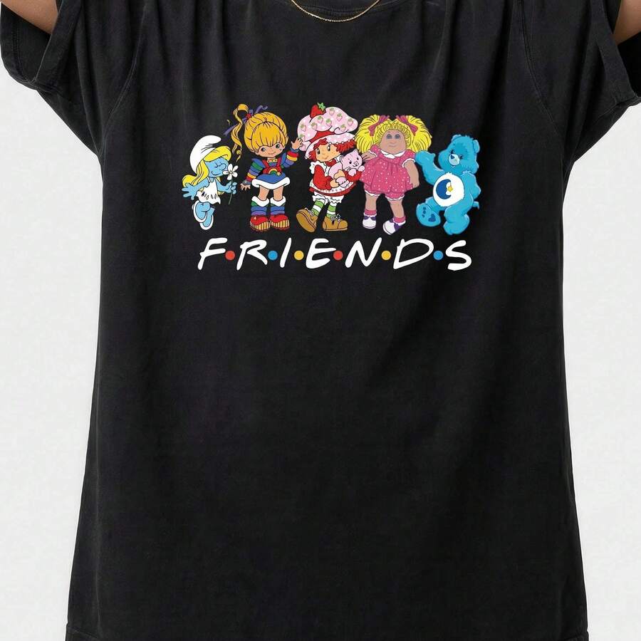 Women T-Shirts - Black - View 1