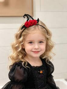 Halloween Fun Pumpkin Headband, Unique Cute Photo Prop Hair Accessory, Suitable For Cosplay Costume Performance - Multicolor - View 5