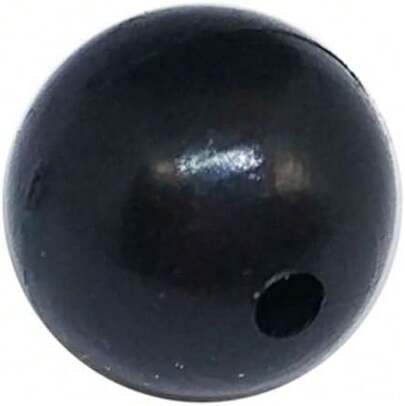 Unclesportinfof 200pcs/Pack Soft Rubber Fishing Beads Round Plastic Rig Beads 3mm-12mm Carp Fishing Gear Accessory