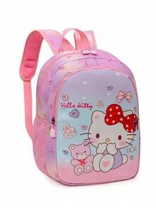 Sanrio Hello Kitty 可拆卸底座保溫可重複使用便當袋，附手把，適合女孩，適用於學校、托兒所與旅行 - A - 查看 9