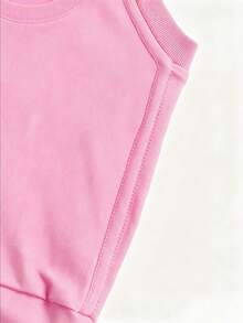 French Casual Tee, Oversized 180g Soft Premium Cotton, Relaxed Weekend Top For Men - 粉色 - 查看 5