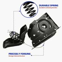 Soporte de cabrestante de llanta de refacción compatible con  F-150 1997-2003, 2004 y Heritage 1997-1999, F-250 1997 y HD 2002 y Lincoln Blackwood 2002 924-526 1L3Z1A131AA 2L3Z1A131AA - A - Ver 6