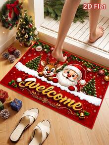 Holiday Tree Trays & Mats - Santa's Elk - View 4