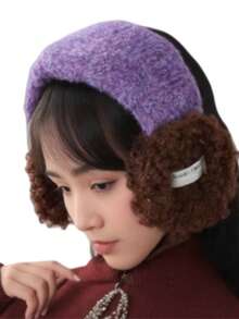 Kids Ear Muffs, Suitable For Autumn And Winter, Cute Plush Ear Warmers, Warm Ear Protection, Anti-Cold And Frostbite - Multicolor - View 6