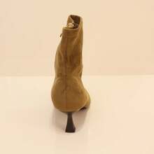 angelica Women Mid-Calf Boots - 卡其色 - 查看 4