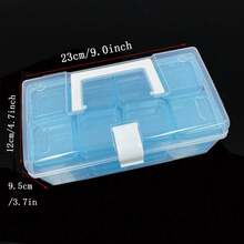 DIY Apparel & Needlework Storage - Blue - View 1