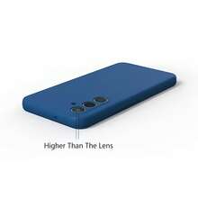 Casing ponsel ramping, bergaya, dan bertepi lurus yang dirancang untuk melindungi kamera, dilengkapi interior mikrofiber lembut dan fungsi peredam guncangan, kompatibel dengan berbagai model Honor/Apple, termasuk Pro Max 6 hingga 17 inci. - Royal Blue - View 3