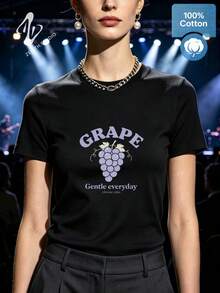 Women T-Shirts - 黑色 - 查看 1